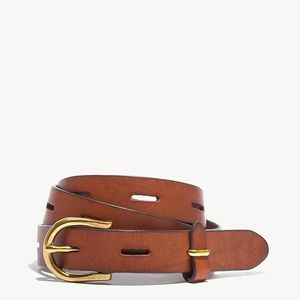 Madewell Backcountry Belt in English Saddle: size XS